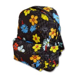 Plecak szkolny Vans x Sesame Street Old Skool kwiaty - VN0008PRBLK1. Plecaki męskie Vans, bez wzorów, sportowe. Za 179.00 zł.
