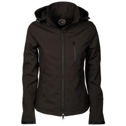 Damska kurtka softshellowa Harry's Horse Chicago. Czarne kurtki sportowe damskie HARRYS HORSE, l, bez wzorów, z softshellu, bez ramiączek. Za 362.00 zł.