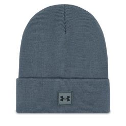 Czapka Under Armour. Szare czapki męskie Under Armour, na zimę, bez wzorów. Za 99.99 zł.