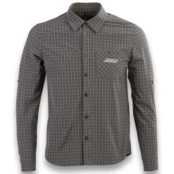 Koszula Ande Arizona M/L Dorośli. Szare koszule męskie ANDE, l, bez wzorów, z elastanu, sportowe, bez kołnierzyka, bez ramiączek. Za 314.99 zł.