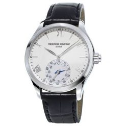 RABAT ZEGAREK FREDERIQUE CONSTANT HOROLOGICAL SMARTWATCH FC-285S5B6. Białe zegarki męskie FREDERIC CONSTANT, bez wzorów, ze stali. W wyprzedaży za 3,000.00 zł.