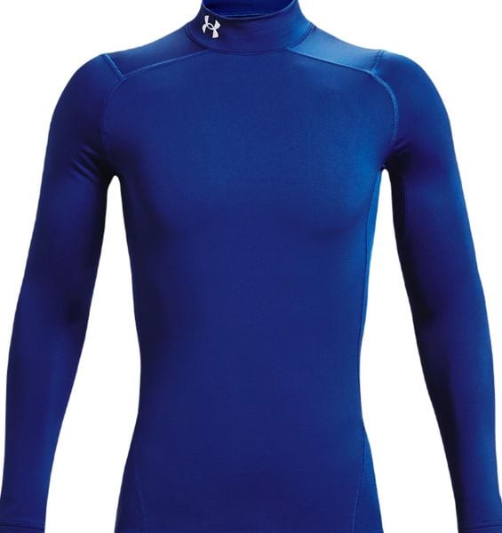 Kurtka kompresyjna Under Armour ColdGear Niebieska Męska. Białe kurtki męskie Under Armour, na zimę, m, bez wzorów, z elastanu, bez kaptura. Za 237.30 zł.