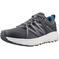 Buty COLUMBIA 2108401CB Szary. Szare obuwie trekkingowe damskie Columbia, ze skóry, bez zapięcia. Za 357.99 zł.