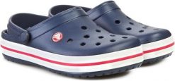Crocs Klapki męskie Crockband 11016 granatowe r. 43-44. Klapki męskie Crocs, bez wzorów, bez zapięcia. Za 216.98 zł.