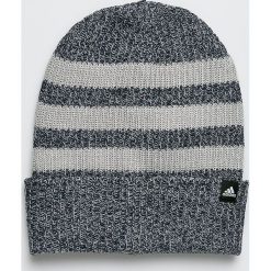 Adidas Performance - Czapka. Szare czapki męskie adidas Performance, na zimę, bez wzorów, z dzianiny. W wyprzedaży za 49.90 zł.