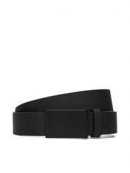 BOSS Pasek Tion-Gum 50537068 Czarny. Czarne paski męskie Boss, ze skóry. Za 399.99 zł.