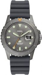 Zegarek Fossil Blue męski 42 mm (FS5994). Niebieskie zegarki męskie FOSSIL, bez wzorów. Za 398.99 zł.