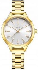 Zegarek Giewont Zegarek Damski Giewont Sapphire Złoto Srebrny GW2720-B2. Niebieskie zegarki damskie Giewont, srebrne. Za 218.01 zł.