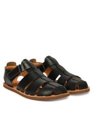 Pikolinos Sandały Betera M5W-0018 Czarny. Czarne sandały męskie Pikolinos, bez wzorów, ze skóry, bez zapięcia. Za 639.99 zł.