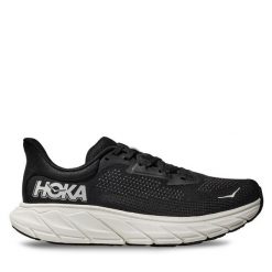 Buty do biegania Hoka. Czarne obuwie sportowe damskie HOKA, bez wzorów, bez zapięcia, do biegania. Za 399.99 zł.