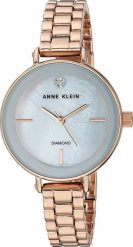 Zegarek Anne Klein Zegarek damski Anne Klein AK-3386LGRG różowe złoto. Czerwone zegarki damskie Anne Klein, złote. Za 456.00 zł.