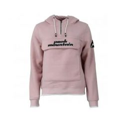 Damska bluza polarowa z kapturem Peak Mountain Aflow. Czerwone bluzy damskie Peak Mountain, xl, bez wzorów, z polaru, klasyczne, bez ramiączek, z kapturem. Za 213.00 zł.