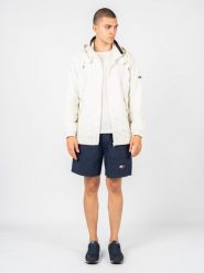 Tommy Jeans Szorty | DM0DM13222 | Mężczyzna | Biały, Czerwony, Granatowy. Białe szorty męskie Tommy Hilfiger, bez wzorów, z bawełny. W wyprzedaży za 229.00 zł.