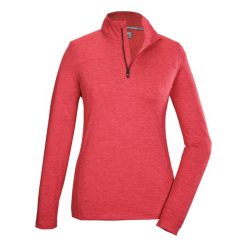 Bluza damska Killtec KSW 97 WMN LS SHRT. Brązowe bluzy damskie KILLTEC, na zimę, bez wzorów, sportowe, bez ramiączek, bez kaptura. W wyprzedaży za 119.99 zł.