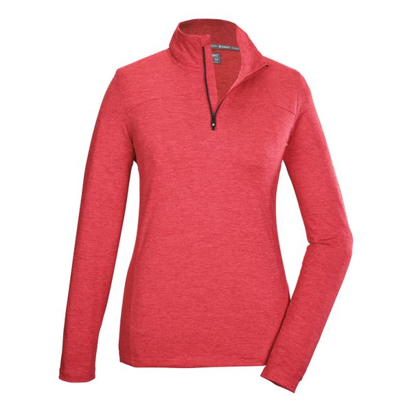 Bluza damska Killtec KSW 97 WMN LS SHRT. Brązowe bluzy damskie KILLTEC, uniwersalny, bez wzorów, z materiału, eleganckie, bez ramiączek, bez kaptura. Za 139.99 zł.