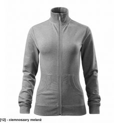 MALFINI - ADLER - Bluza damska, 300 g/m, 3 % elastan, 97 % bawełna ciemnoszary melanż M. Szare bluzy damskie MALFINI, m, bez wzorów, z bawełny, bez ramiączek, bez kaptura. Za 102.81 zł.