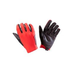 Rękawiczki na rower MTB XC Light. Czerwone rękawiczki męskie ROCKRIDER, bez wzorów, z elastanu. Za 99.99 zł.