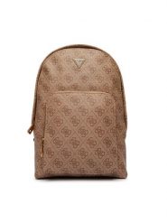 Guess Plecak HMMILO P6202 Beżowy. Brązowe plecaki męskie Guess, z aplikacjami, z materiału. Za 359.99 zł.
