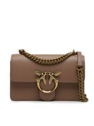 PINKO Torebka Love One Mini Dc AI 23-24 PCPL 100074 A0F1 Beżowy. Brązowe torebki do ręki damskie Pinko, bez wzorów, ze skóry, bez dodatków. Za 1,239.00 zł.