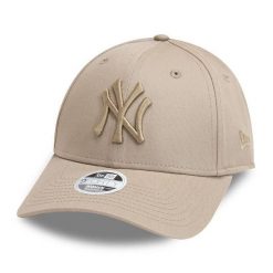 Damska czapka z daszkiem New Era MLB New York Yankees. Brązowe czapki damskie New Era, bez wzorów, eleganckie. Za 170.50 zł.