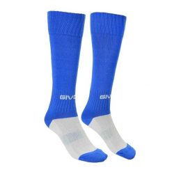 Skarpety Piłkarskie Unisex Dla Dorosłych Calcio. Białe skarpetki damskie Givova, bez wzorów, z bawełny. Za 46.99 zł.