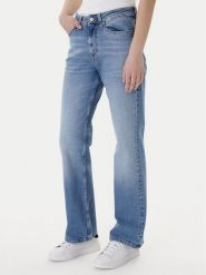 Tommy Jeans Jeansy Cleo DW0DW22421 Niebieski Bootcut Fit. Niebieskie jeansy damskie Tommy Jeans, bez wzorów, z bawełny. Za 399.99 zł.