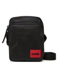 HUGO Saszetka Ariell Saddle M 50547767 Czarny. Czarne torby na ramię męskie Hugo, z materiału. Za 299.99 zł.