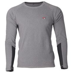 Bluza Taimen Sharga - Szara. Szare bluzy męskie TAIMEN, bez wzorów, sportowe, bez ramiączek, bez kaptura. Za 149.00 zł.