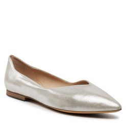 Baleriny Caprice. Szare balerinki damskie Caprice, bez wzorów, bez obcasa, bez zapięcia. Za 189.99 zł.