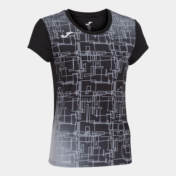 Koszulka do biegania damska Joma Elite VIII. Czarne bluzki damskie Joma, xl, bez wzorów, sportowe, bez kołnierzyka, bez ramiączek. W wyprzedaży za 88.70 zł.
