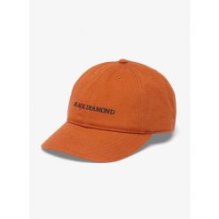 Czapka z daszkiem Black Diamond BD Heritage Cap. Brązowe czapki damskie Black Diamond, bez wzorów. Za 119.99 zł.