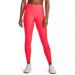 Legginsy damskie Under Armour HG Armour HiRise Leg NS. Czerwone legginsy damskie Under Armour, bez wzorów. Za 109.99 zł.