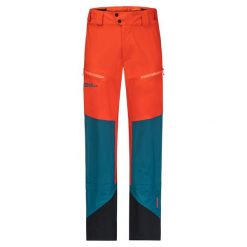 Spodnie narciarskie Jack Wolfskin Alpspitze 3L. Brązowe spodnie sportowe męskie Jack Wolfskin, l, bez wzorów, narciarskie. W wyprzedaży za 1,273.00 zł.