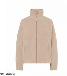 JHK - Bluza polarowa damska, taliowana, z suwakiem i dwoma zapinanymi kieszeniami piaskowy XL. Bluzy damskie JHK, xl, bez wzorów, z polaru, bez ramiączek, bez kaptura. Za 54.92 zł.