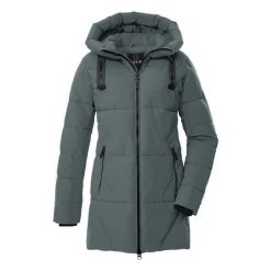 Parka damska z kapturem Killtec GW 30. Szare parki damskie KILLTEC, m, bez wzorów, z dzianiny, z kapturem. Za 644.00 zł.