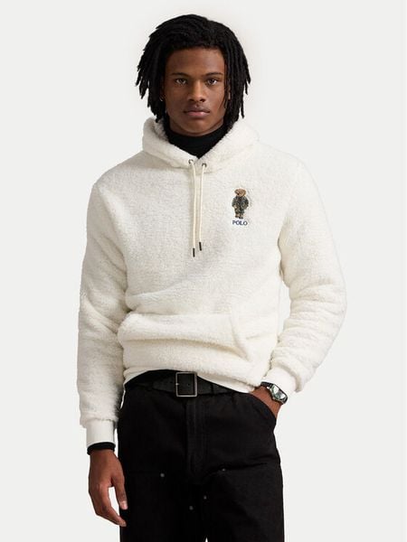 Polo Ralph Lauren Polar 710930550004 Écru Relaxed Fit. Bluzy sportowe męskie Polo Ralph Lauren, m, bez wzorów, z polaru, bez kaptura. Za 1,019.00 zł.