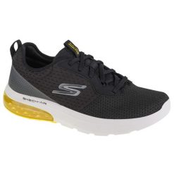 Buty sportowe Sneakersy męskie, Skechers Go Walk Air 2.0 – Crosser. Czarne buty sportowe męskie Skechers, bez wzorów, z gumy, bez zapięcia, trekkingowe. Za 395.00 zł.