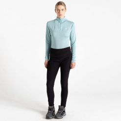 Legginsy turystyczne damskie Mountain Series. Szare legginsy damskie Dare 2B, bez wzorów, z elastanu. W wyprzedaży za 279.99 zł.