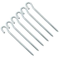Szpilki namiotowe Alu High Peak 6szt 42227. Szare szpilki damskie High Peak, bez wzorów, bez obcasa, na szpilce, bez zapięcia. Za 41.00 zł.