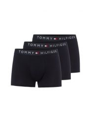 Tommy Hilfiger Bokserki w 3-paku Mężczyźni Dżersej niebieski, XXL. Niebieskie bokserki męskie Tommy Hilfiger, bez wzorów, z dżerseju. Za 189.95 zł.