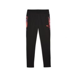 Męskie spodnie piłkarskie IndividualCUP PUMA Black. Czarne spodnie sportowe męskie Puma, l, bez wzorów, z dresówki, do piłki nożnej. W wyprzedaży za 164.00 zł.