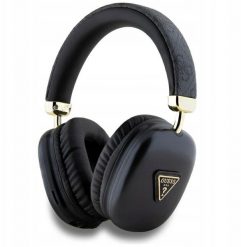 Słuchawki Guess Guess PU Leather 4G Triangle Logo Bluetooth Stereo ausinės juodos spalvos. Słuchawki bezprzewodowe Guess. Za 228.02 zł.