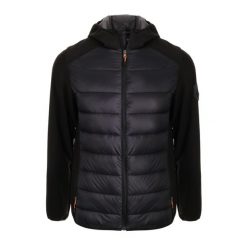 Kurtka męska LUMBERJACK CHALLENGE. Czarne kurtki męskie Lumberjack, m, bez wzorów, z puchu, bez kaptura. Za 329.98 zł.