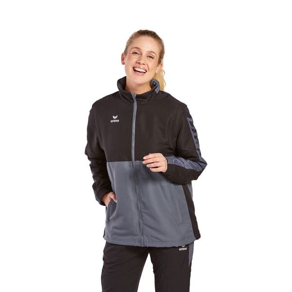 Kurtka Erima Six Wings. Czarne kurtki męskie Erima, m, bez wzorów, bez kaptura. W wyprzedaży za 240.00 zł.