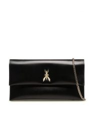 Patrizia Pepe Torebka CB5460/L011-K118 Czarny. Czarne torebki do ręki damskie Patrizia Pepe, bez wzorów, ze skóry, bez dodatków. Za 549.99 zł.