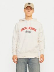 Jack & Jones Bluza Bronx 12262919 Écru Regular Fit. Bluzy męskie Jack & Jones, l, bez wzorów, z bawełny, bez ramiączek, bez kaptura. Za 109.99 zł.