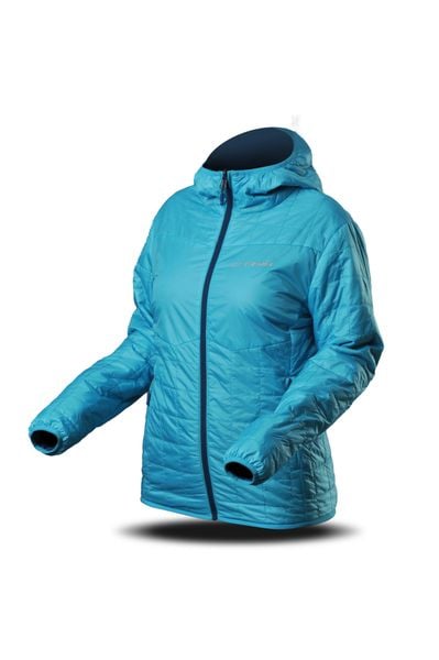 Kurtka Trimm DOUBLE LADY. Szare kurtki sportowe damskie TRIMM, na wiosnę, m, bez wzorów, z materiału, bez ramiączek, z kapturem, do biegania. Za 320.00 zł.