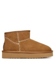 Pepe Jeans Śniegowce Dissy Etnic W PLS500004 Brązowy. Brązowe śniegowce damskie Pepe Jeans, z jeansu, bez zapięcia. Za 369.99 zł.