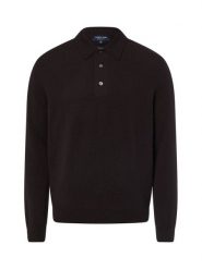 Andrew James sweter z czystego kaszmiru Mężczyźni Kaszmir (100%) brązowy, L. Brązowe swetry męskie Andrew James, l, bez wzorów, z kaszmiru, bez kołnierzyka, bez ramiączek. Za 849.95 zł.