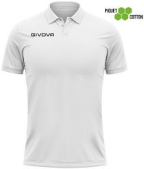 Stylowa koszula polo Givova z bawełny na lato XL. Fioletowe koszule męskie Givova, na lato, uniwersalny, bez wzorów, z bawełny, biznesowe, bez kołnierzyka, bez ramiączek. Za 59.82 zł.